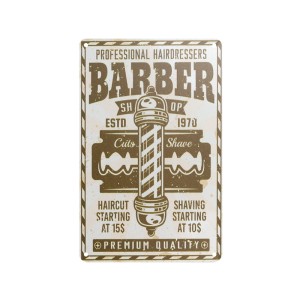 TABLICA OZDOBNA BARBER B022