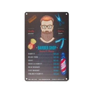 TABLICA OZDOBNA BARBER B060