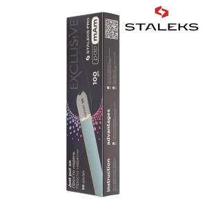 Nakładki Staleks DFCX-20-100 „papmAm” 100 GRIT 30 szt.