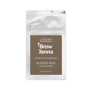 Henna pudrowa BrowXenna #202  Light Blond w saszetce