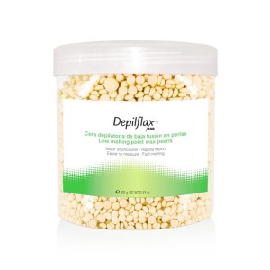 DEPILFLAX 100 WOSK TWARDY BEZPASKOWY DO DEPILACJI PEREŁKA 600G NATURALNY
