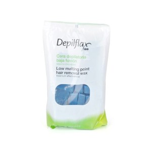 DEPILFLAX WOSK TWARDY BEZPASKOWY DO DEPILACJI 1KG AZULEN