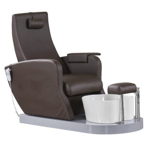 FOTEL SPA DO PEDICURE AZZURRO 016B BRĄZOWY
