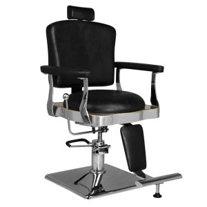 HAIR SYSTEM FOTEL BARBERSKI SM180 CZARNY