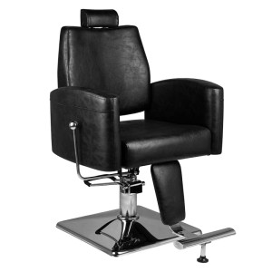 HAIR SYSTEM FOTEL BARBERSKI SM184 CZARNY