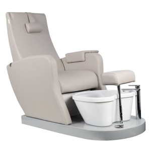 FOTEL SPA DO PEDICURE AZZURRO 016B SZARY