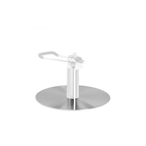 PODSTAWA DO FOTELA FRYZJERSKIEGO OKRĄGŁA INOX L010