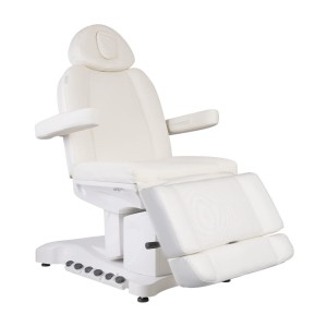 FOTEL KOSMETYCZNY ELEKTR. AZZURRO 708B EXCLUSIVE 3 SILN. PODGRZEWANY