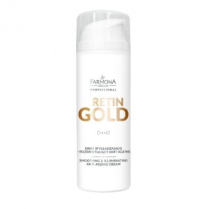 RETIN GOLD Krem wygładzająco - rozświetlający anti age 150ml