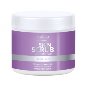 SKIN SCRUB AROMATIC PLUM Peeling do ciała i stóp 500g