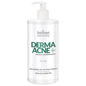 DERMAACNE+ Gruszkowy żel do mycia twarzy 500ml
