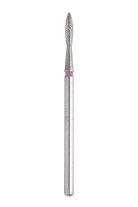 Frez diamentowy FA10R021/8K płomyk 2,1mm/8 Czerwony