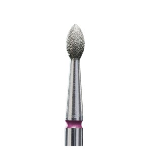 Frez diamentowy FA60R025/4.5K oliwka ostra 2,5mm/4,5