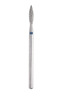 Frez diamentowy FA10B023/10K płomyk 2,3mm/10 niebiesk